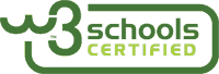 certyfikat w3Schools